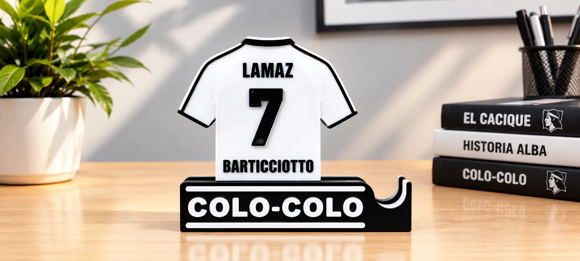 Apoya celular de Marcelo Pablo Barticciotto - Colo Colo 1991